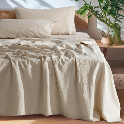 Natural European Linen Sheets