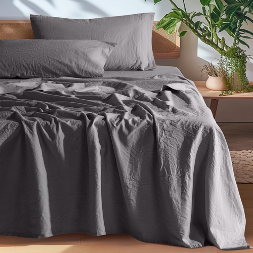 100% French Flax Linen Sheets (OEKO-TEX® Certified)