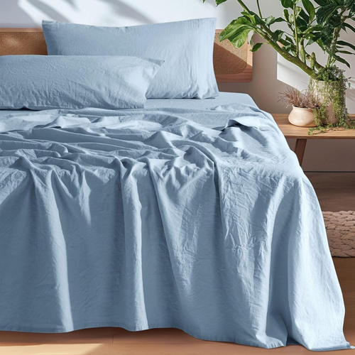100% French Flax Linen Sheets (OEKO-TEX® Certified)