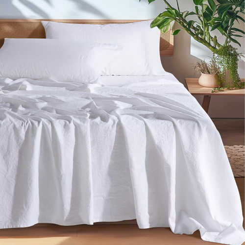 100% French Flax Linen Sheets (OEKO-TEX® Certified)