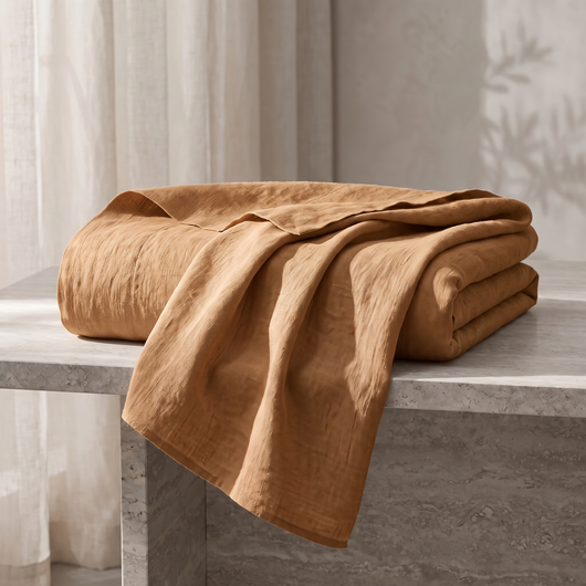 Natural European Linen Flat Sheet
