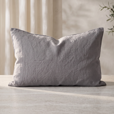 Natural European Linen Pillowcase Set (2 Cases)
