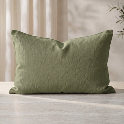 Natural European Linen Pillowcase Set (2 Cases)