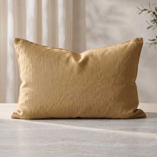 Natural European Linen Pillowcase Set (2 Cases)