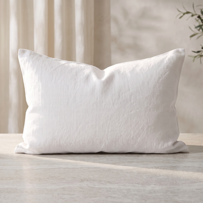 Natural European Linen Pillowcase Set (2 Cases)